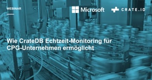 Real time production monitoring in CPG industry