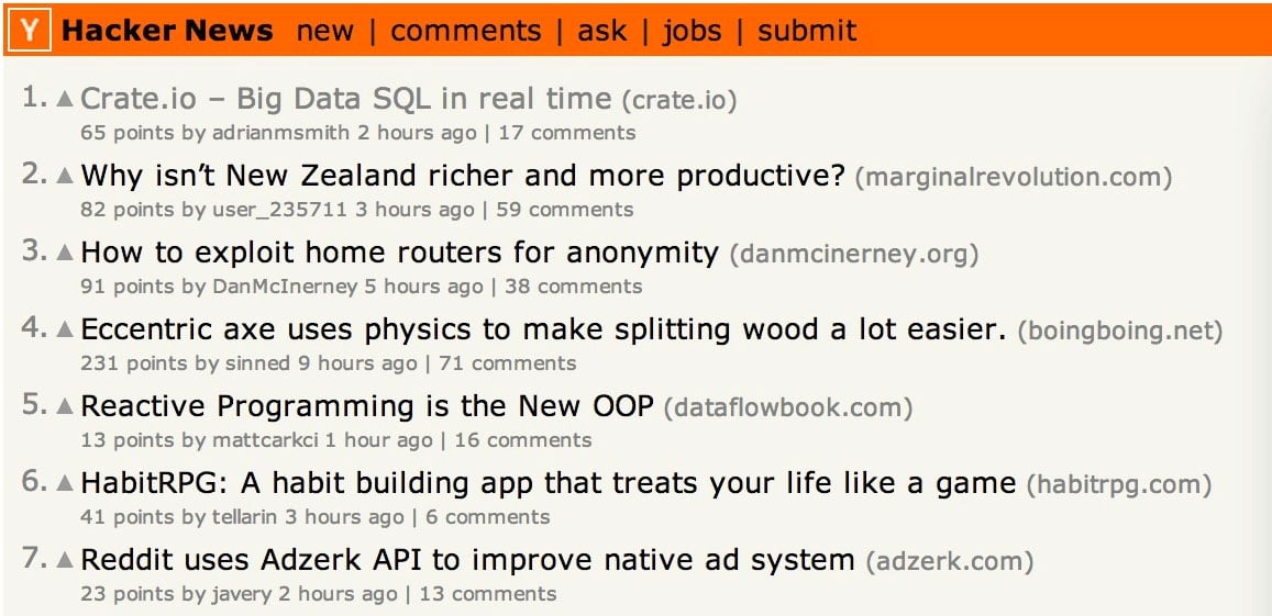 Crate on Hacker News #1