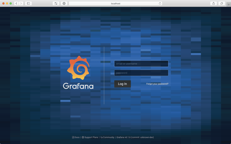 Grafana screenshot