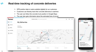 How real-time IoT data can optimize the supply chain with the Thomas Concrete Group
