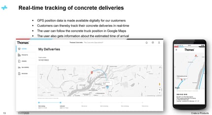 How real-time IoT data can optimize the supply chain with the Thomas Concrete Group