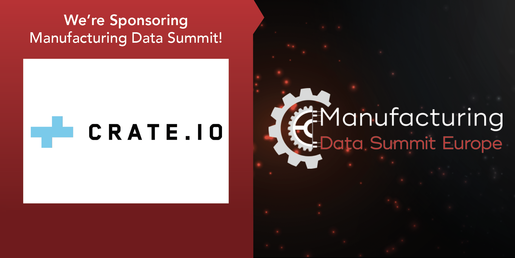 Crate.io at Manufacturing Data Summit Europe 2021